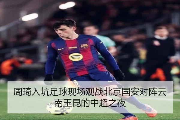 周琦入坑足球现场观战北京国安对阵云南玉昆的中超之夜